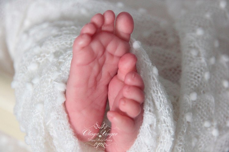 Моя кроха Эшли. Кукла реборн Олеси Венгер