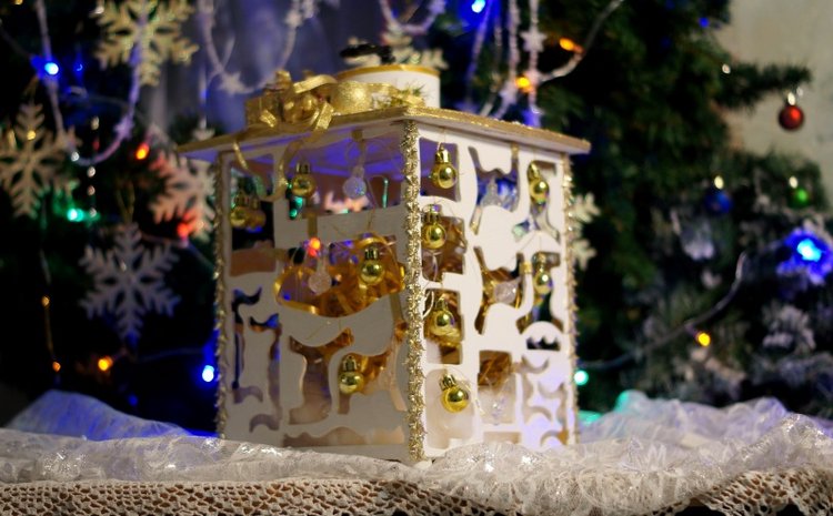 Праздничный фонарь — Другие хобби и увлечения: сад (фото 5)