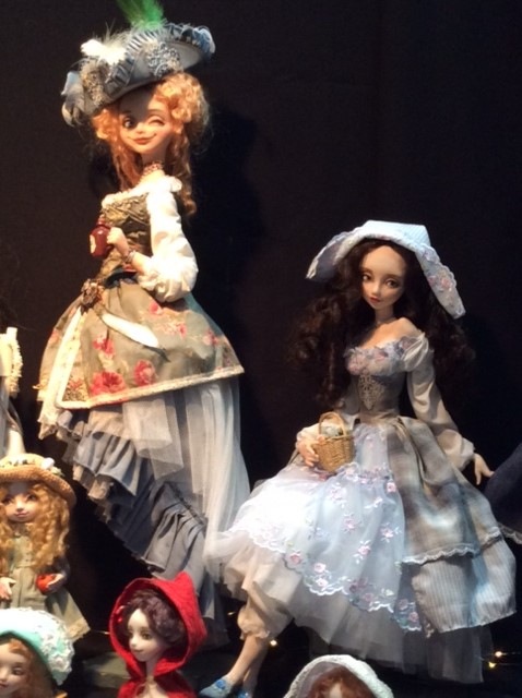 Выставка кукол в Гостином дворе - декабрь 2017 - мой взгляд - часть 6 - окончание