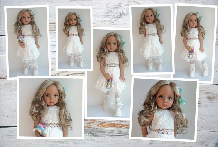 Лулу, зима, немного мяты — Куклы Dianna Effner (Эффнер) из винила: Little Darling (фото 8)