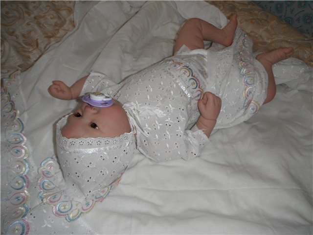 Моя кареглазая кукла реборн Василиса (фото 2)