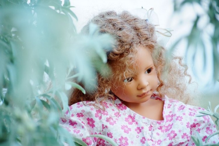 Антония на прогулке