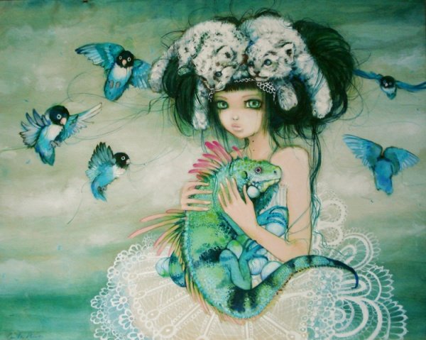 Картины и не только Камиллы д’Эррико (Camilla d'Errico)