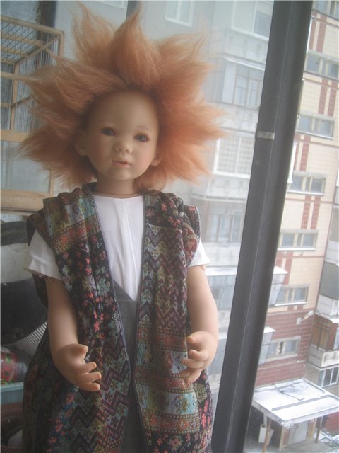 Рыжее солнышко Тимо от Annette Himstedt (фото 6)