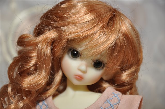 Зеленоглазое рыжее солнышко. Мой первый тиник Lillie Elf от Kaye Wiggs (фото 7)