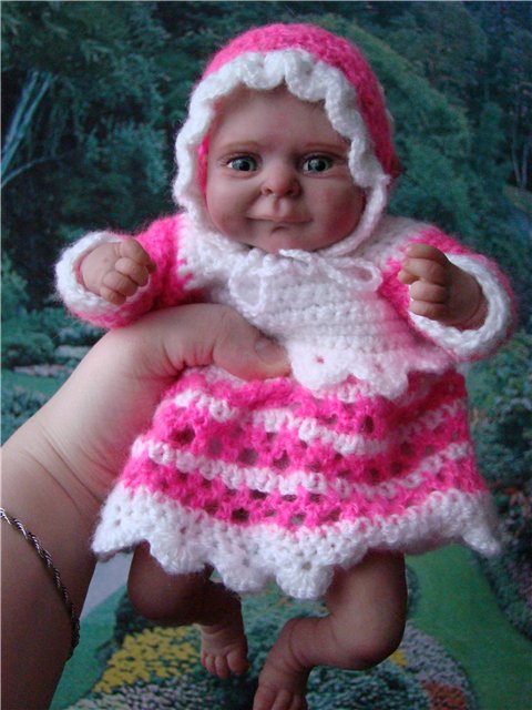 Маленькая Снежинка и помпушка Рози. Авторские куклы Кондрашовой Ирины