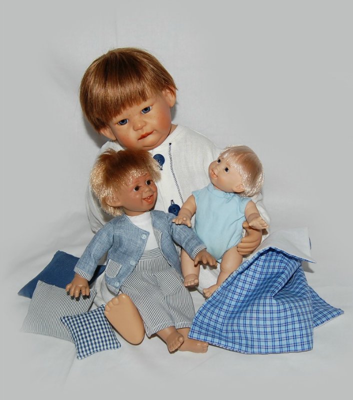 Мальчишки в пижамках :) — Домашние коллекции кукол: фото собраний