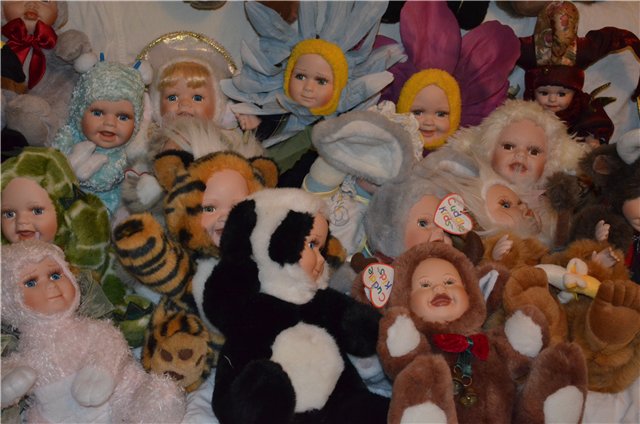 Такие смешные... Кто они? Плюшевые кукло-звери CUDDLE KIDS