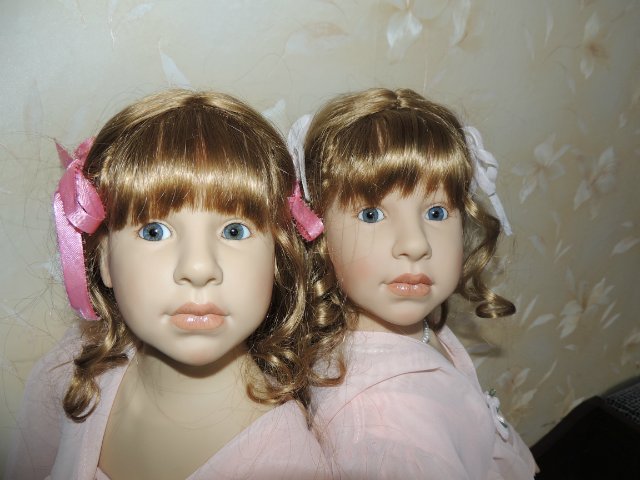 Куклы близнецы от Elissa Glassgold dolls