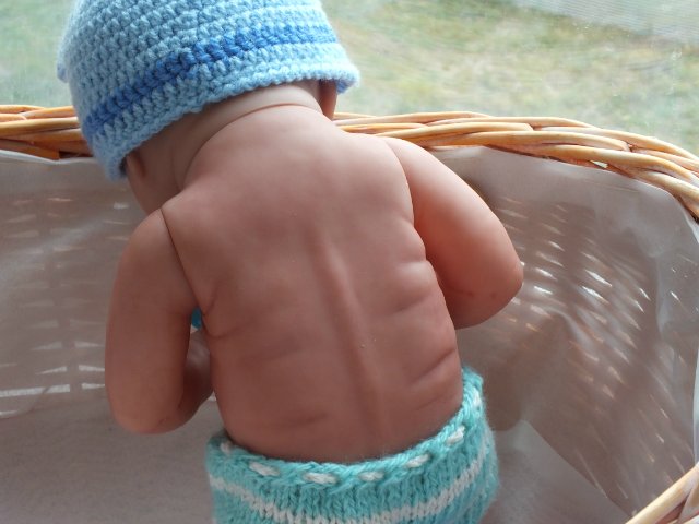 Малышка реборн Сашенька — Куклы Реборн (Reborn): работы мастеров (фото 8)