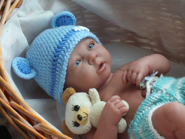 Малышка реборн Сашенька — Куклы Реборн (Reborn): работы мастеров (фото 4)