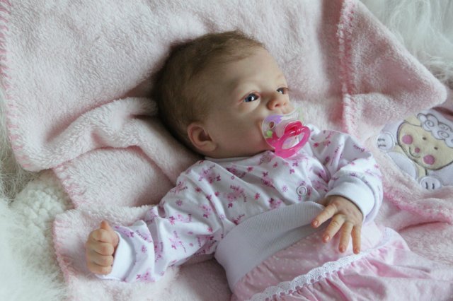 Розана - цветочек, роза... Куколка реборн Виктории Вишни