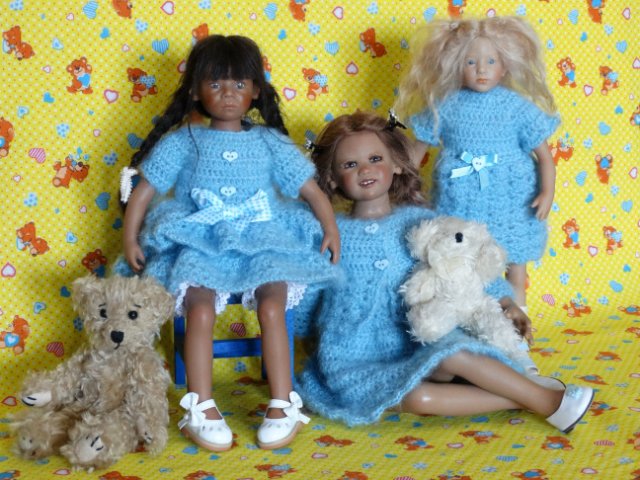 Голубое наваждение или много мохеровой пряжи