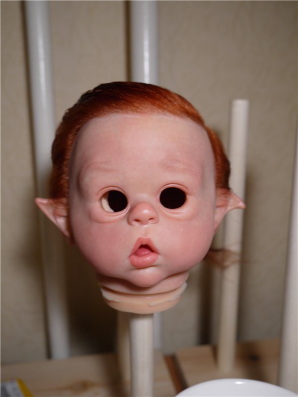 И снова эльфик Лукаша из молдика Офелия, кукла реборн Натальи Фединой, Baby-Zest