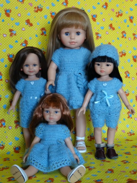 Голубое наваждение или много мохеровой пряжи