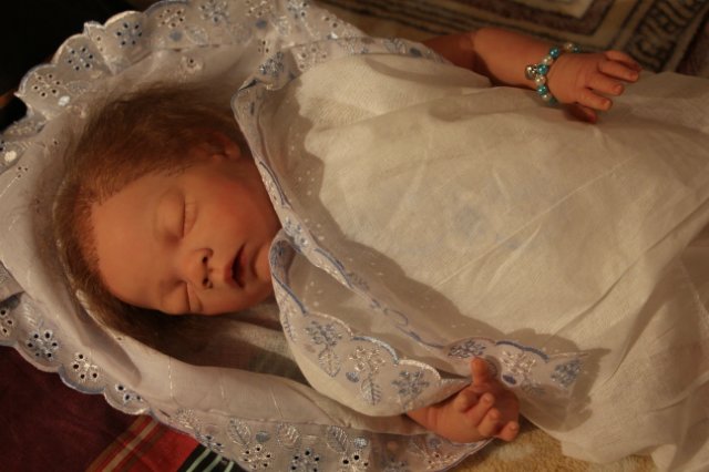 Спящий малыш реборн Мартин