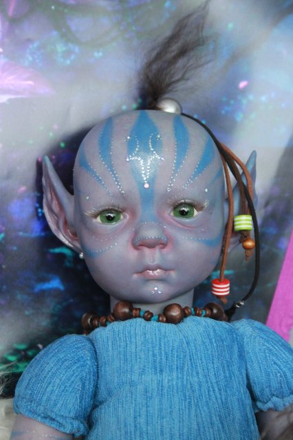 Поону (Полина) аватарёнок - кукла Элины Кудрявцевой