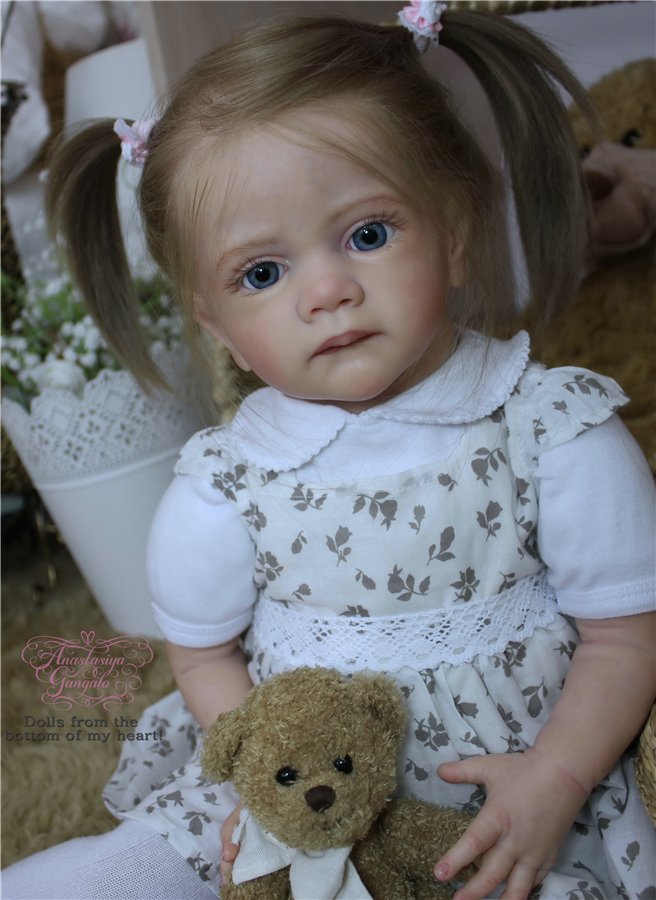 Дарина. Мой Прототип реборн Фрида от Каролы Вегерих