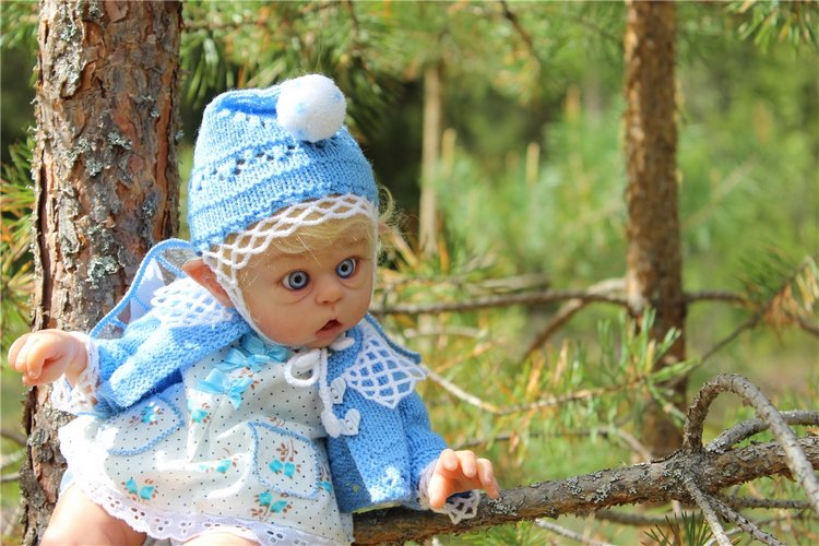 Мой прототип мини Офелии от Ольги Ауэр. Куклы реборн Светланы Преображенской (фото 10)