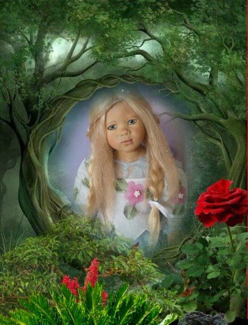 И, облачившись лунным светом, Нандини на берег идет (фото 8)