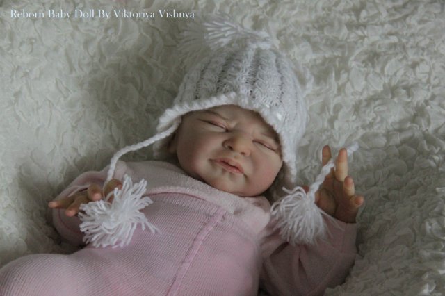Наконец... представляю вам мою куколку... Реборн Виктории Вишни