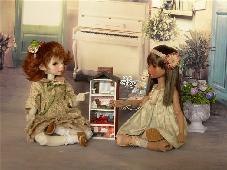 Лето в Провансе или мои любимые девочки от Dust of Dolls