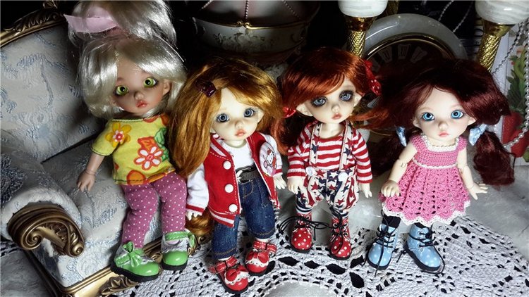 Обновки у малышек☺ — Одежда и обувь для кукол BJD (БЖД): 1/3