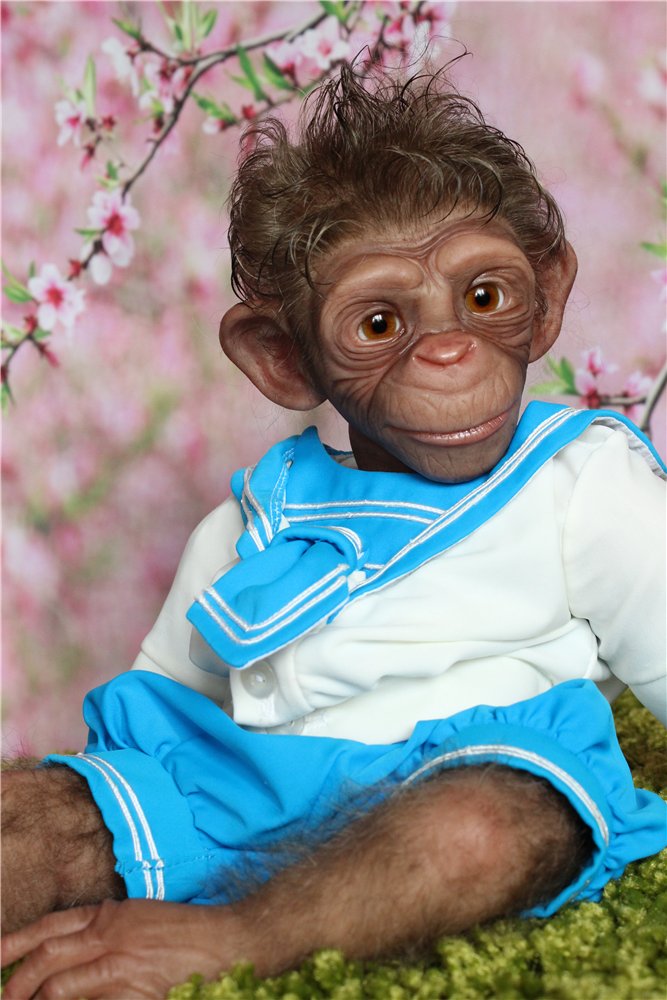 Мартышка номер два. Кукла реборн Светланы Преображенской