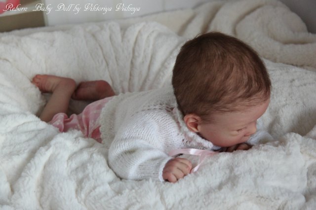 Аделиночка 2... Куколка реборн Виктории Вишни