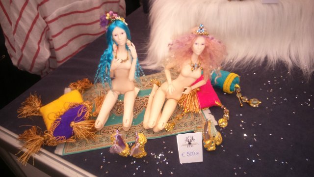 Ещё картинки с выставки... XI Международный Салон кукол на Тишинке в Москве 2015. Фото