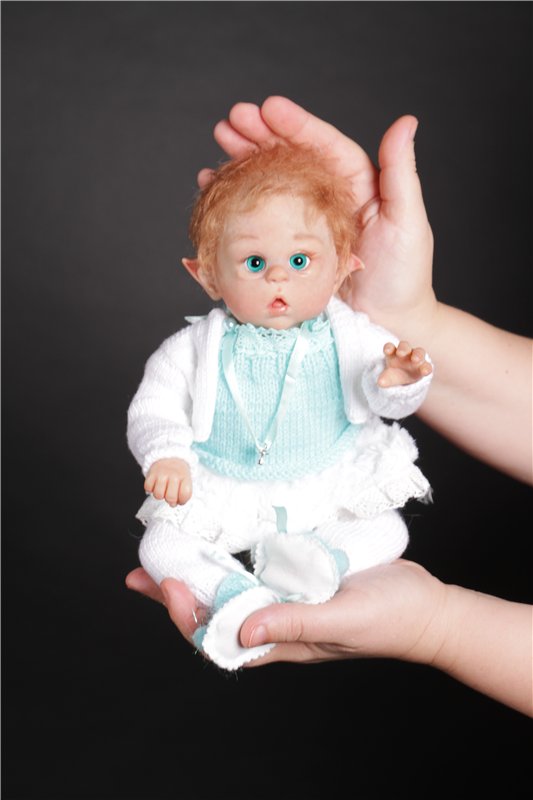 Эльф реборн Офелия — Куклы Реборн (Reborn): работы мастеров