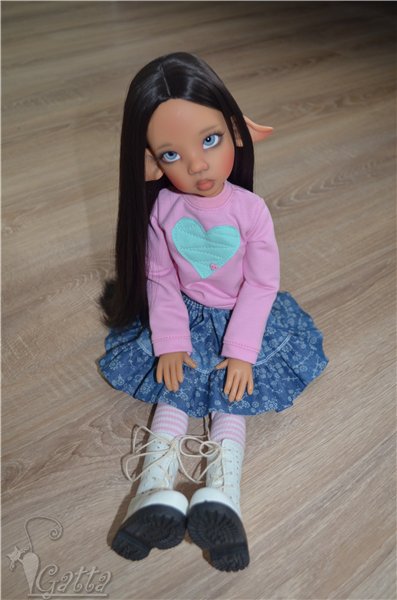 Ушастая от Kaye Wiggs — Куклы Kaye Wiggs (Кайе Виггс): авторские BJD (БЖД) (фото 2)