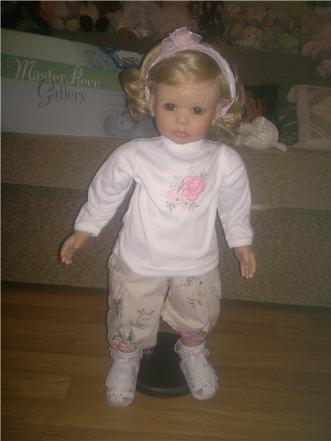 Моя очаровательная Мona, кукла от Doris Stannat