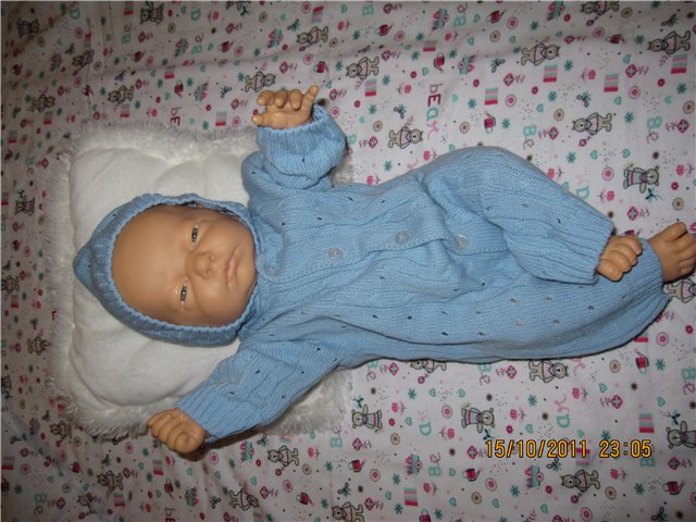 Мальчик - Сашенька — Куклы Berenguer (Беренджер): пупсы La Newborn (фото 6)