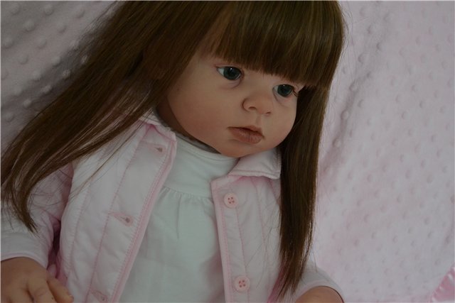 Годовалая девочка реборн Даниэлла от Ирины Свитиной (фото 5)