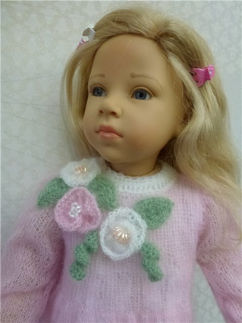 Первая "ласточка", коллекционная кукла от Элизабет Линднер (фото 6)