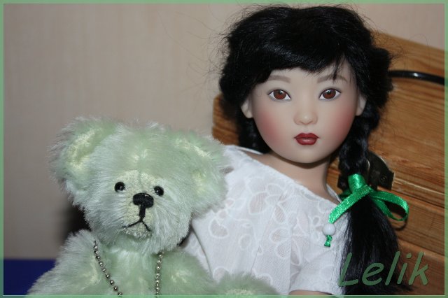 Фисташковое мороженное, или новый наряд для Саффи от Helen Kish