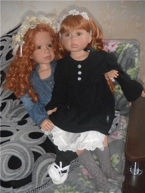 Две любимые рыжули. Куклы Памелы Эрфф, Pamela Erff
