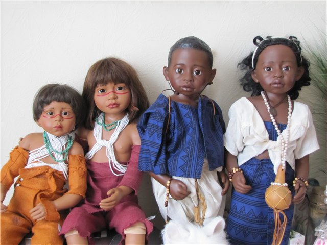 Моя не большая коллекция кукол от Филиппа Хитча (фото 6)