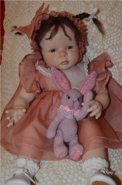 Ruth Treffeisen... Мышка — Фарфоровые куклы Ruth Treffeisen (Рут Треффейсен): авторские (фото 6)