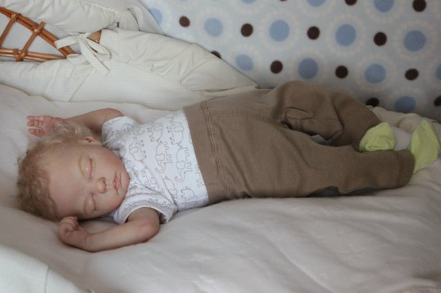 Мальчик одуванчик... Куколка реборн Вишни Виктории