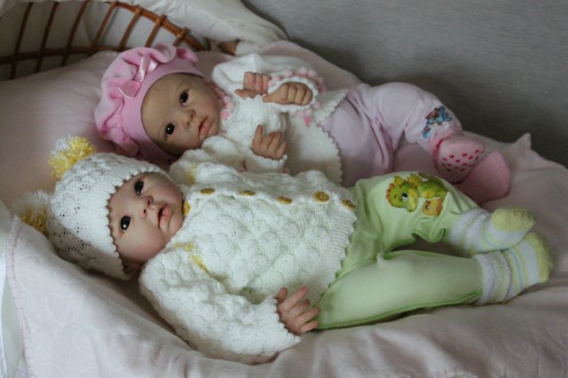 Неженка - Кристочка... Куколка реборн Виктории Вишни