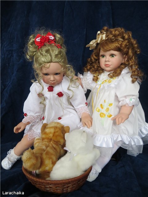 Красоты много не бывает.Редкие коллекционные куклы американского автора Cheri McAfooes for Lloyd Middleton."...рыжий