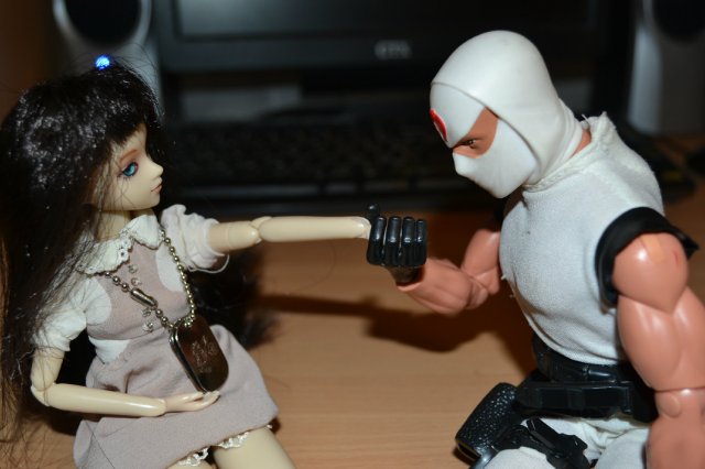 Драма, разыгравшаяся на моем столе. Вия - девушка J-doll от Jun Planning и Киншин (Сердце меча) от Hasbro | Бэйбики Драма, разыгравшаяся на моем столе. Вия - девушка J-doll от Jun Planning и Киншин (Сердце меча) от Hasbro