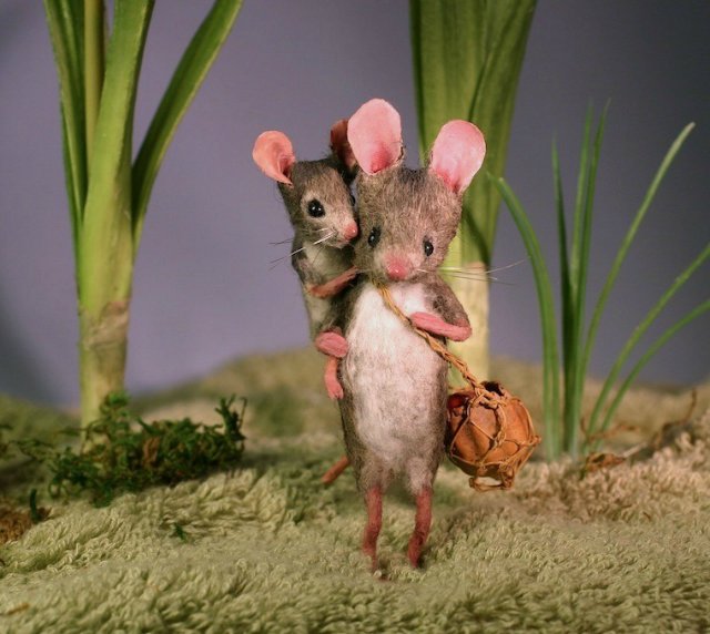 игрушки - мыши - Мэгги Руди, Maggie Rudy Mouses