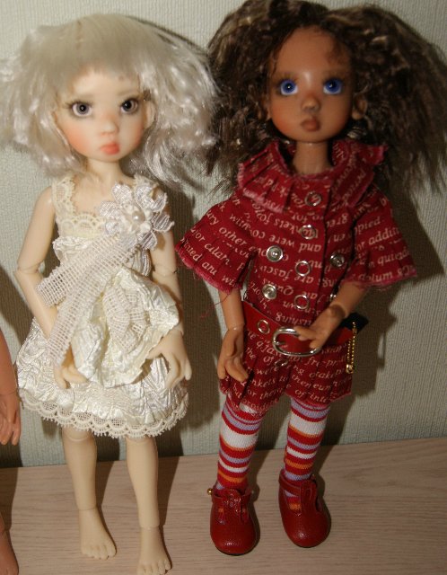 Мои малышки тиники - загорелые и беляночки от Kaye Wiggs и Sofi Lou