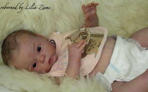 Кукла-реборн Prototype Livia by Gudrun Legler Reborn Baby