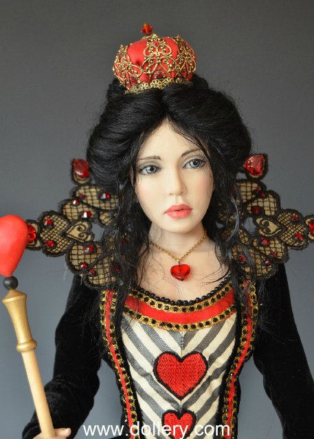 Королева Алиса на праздник зовет или Опять в Зазеркалье. Куклы Diane Keeler из цикла Alice in Wonderland (фото 10)