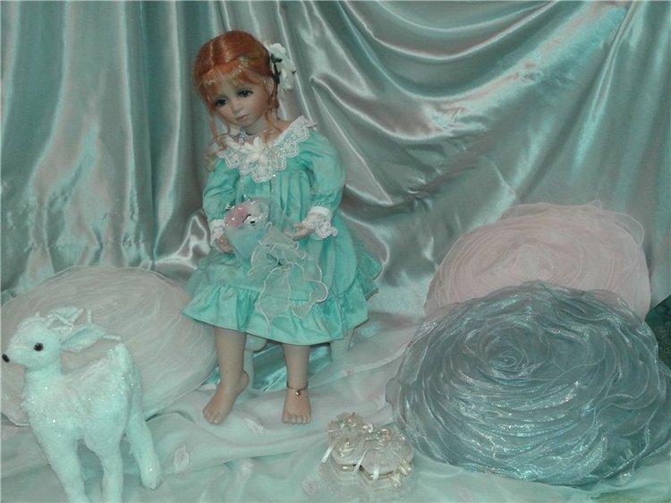 ЧУДЕСА под Новый год случаются!!! Фарфоровая кукла Сью Линг Ванг