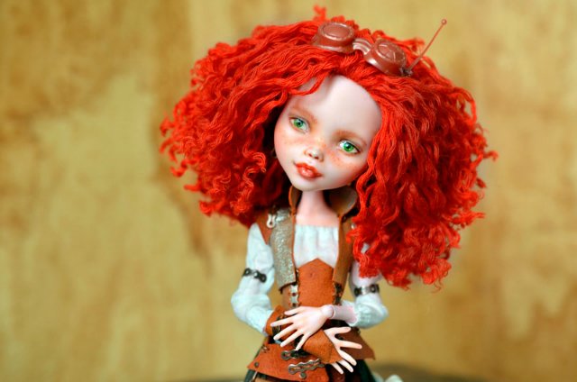 Мой первый ООАК Monster High (фото 4)